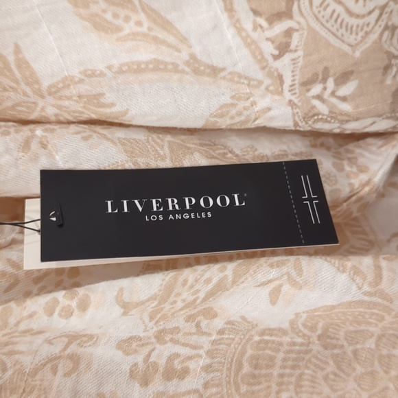 Liverpool Open Crew Neck Raglan Top L nwt - Picture 5 of 11